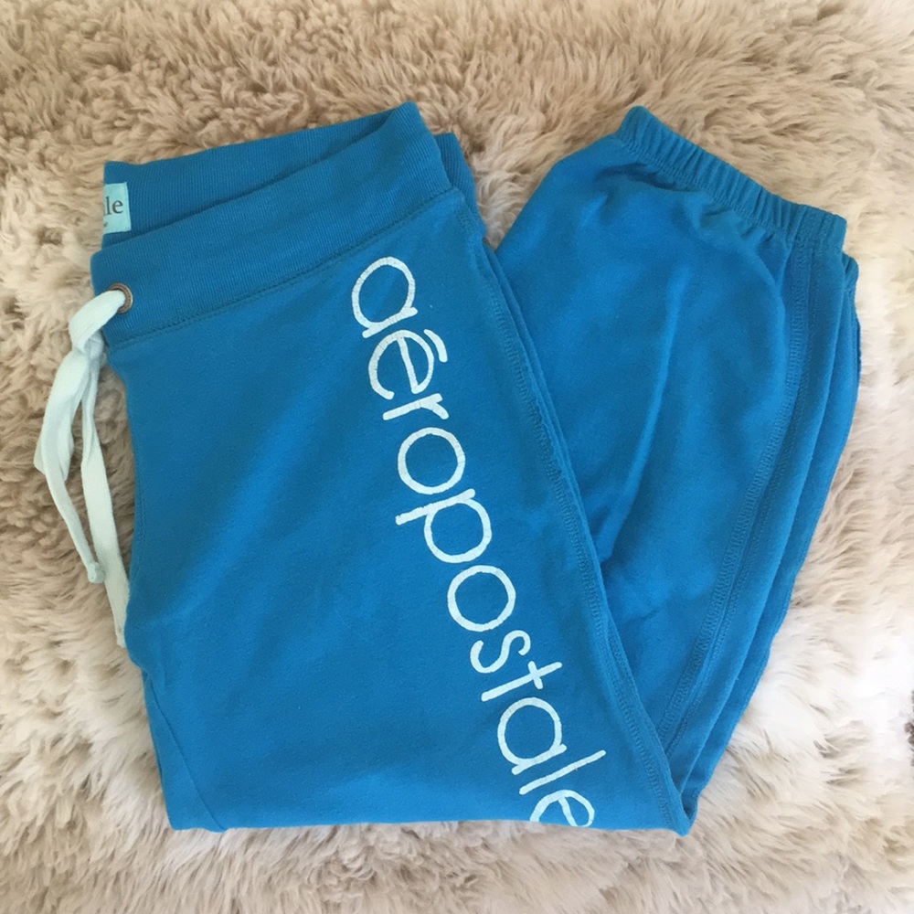 AEROPOSTALE blue capris